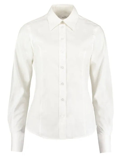 Kustom Kit Lady LS Tailored Oxford Shirt KK702