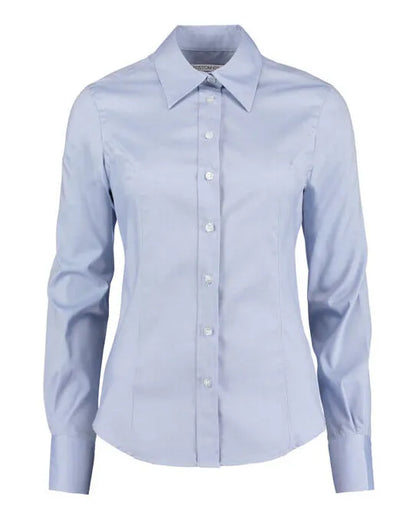 Kustom Kit Lady LS Tailored Oxford Shirt KK702