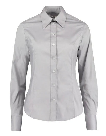 Kustom Kit Lady LS Tailored Oxford Shirt KK702