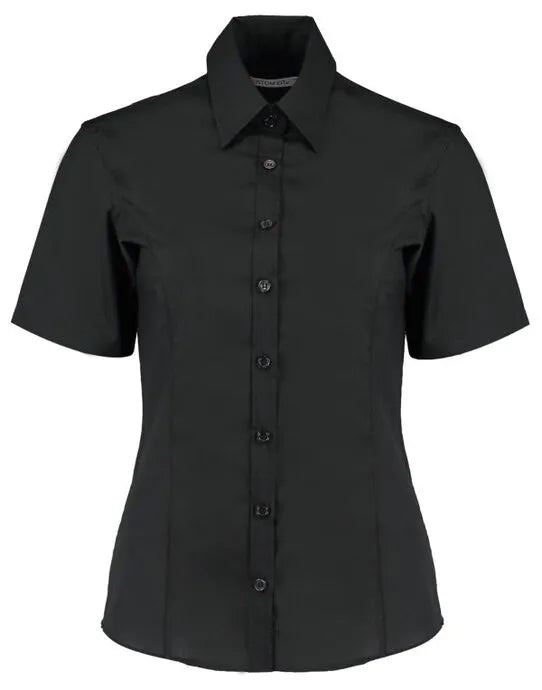 Kustom Kit Lady Tailor SS Business Shirt kk742f