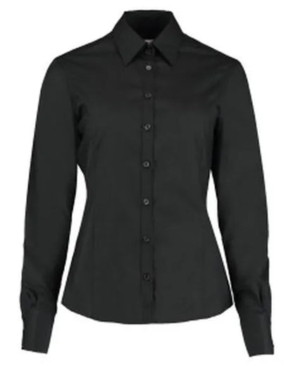 Kustom Kit Lady Tailor LS Business Shirt kk743f