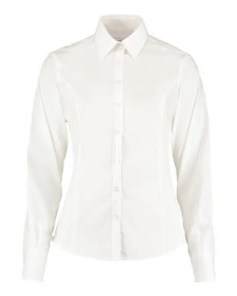 Kustom Kit Lady Tailor LS Business Shirt kk743f