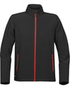 Black/Bright Red