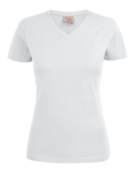 Printer Ladies Heavy V T Shirt PE2264025