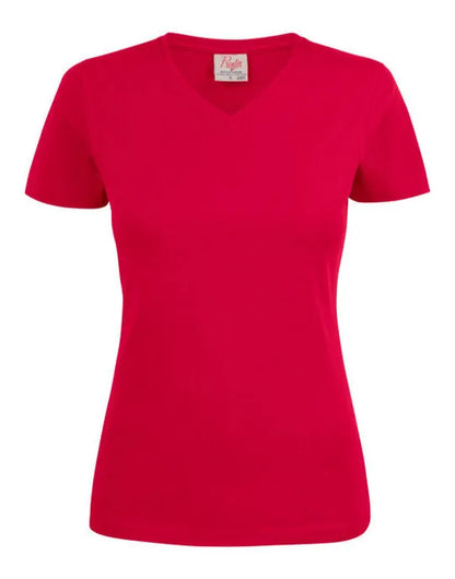 Printer Ladies Heavy V T Shirt PE2264025