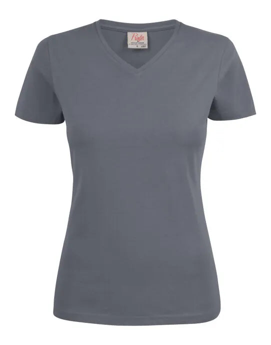Printer Ladies Heavy V T Shirt PE2264025