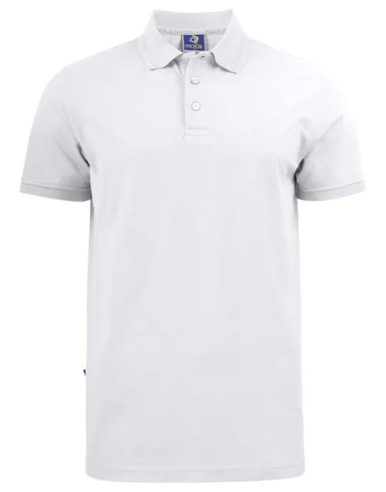 Pro-Job - 2021 Pique Polo - White - Customisable POLO SHIRTS