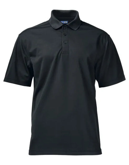 Pro-Job - Prio 2040 Pique Function Polo - Black - Customisable POLO SHIRTS