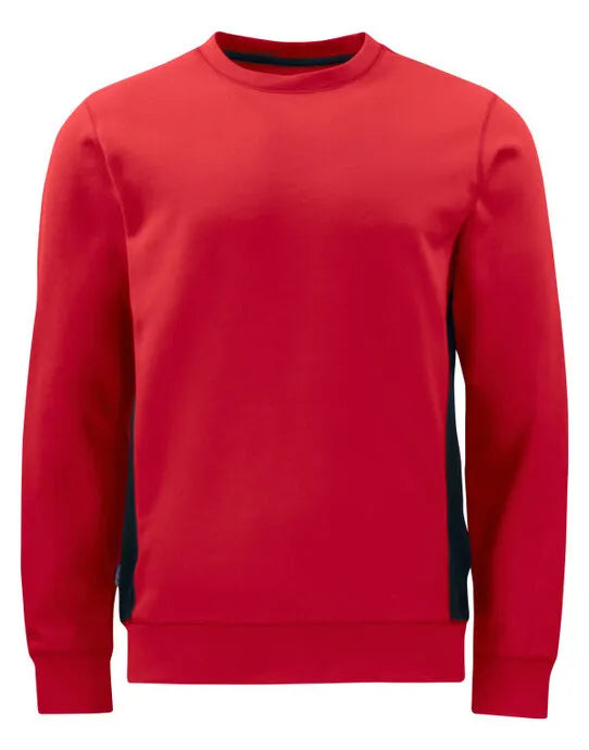Pro-Job - Prio 2127 Sweatshirt - Red - Customisable SWEATSHIRTS AND HOODIES