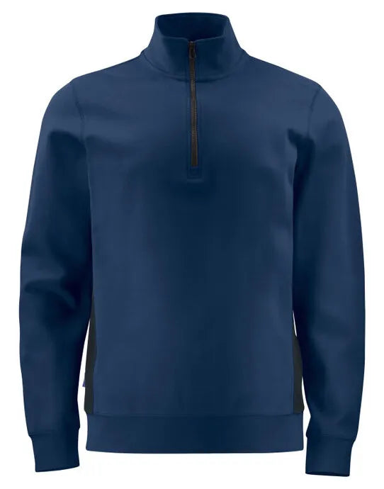 Pro-Job - Prio 2128 1/2 Zip Sweatshirt - Navy - Customisable SWEATSHIRTS AND HOODIES