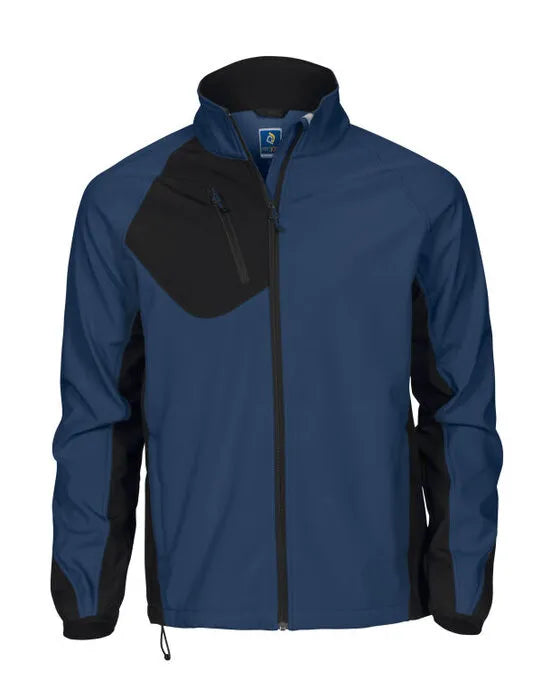 Pro-Job - Prio 2422 Softshell Jacket - Navy - Customisable Workwear