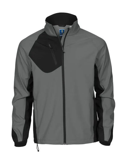 Pro-Job - Prio 2422 Softshell Jacket - Grey - Customisable Workwear