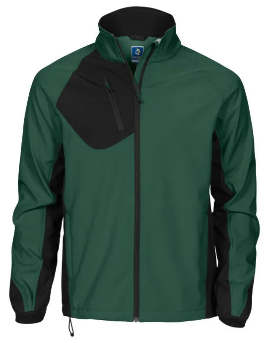 Pro-Job - Prio 2422 Softshell Jacket - Forest Green - Customisable Workwear