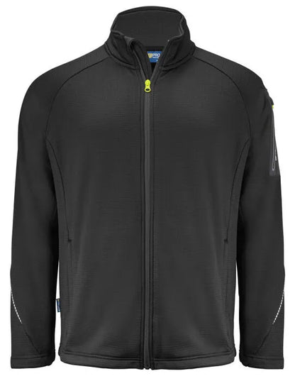 Pro-Job - 3319 Microfleece Jacket - Black - Customisable Workwear