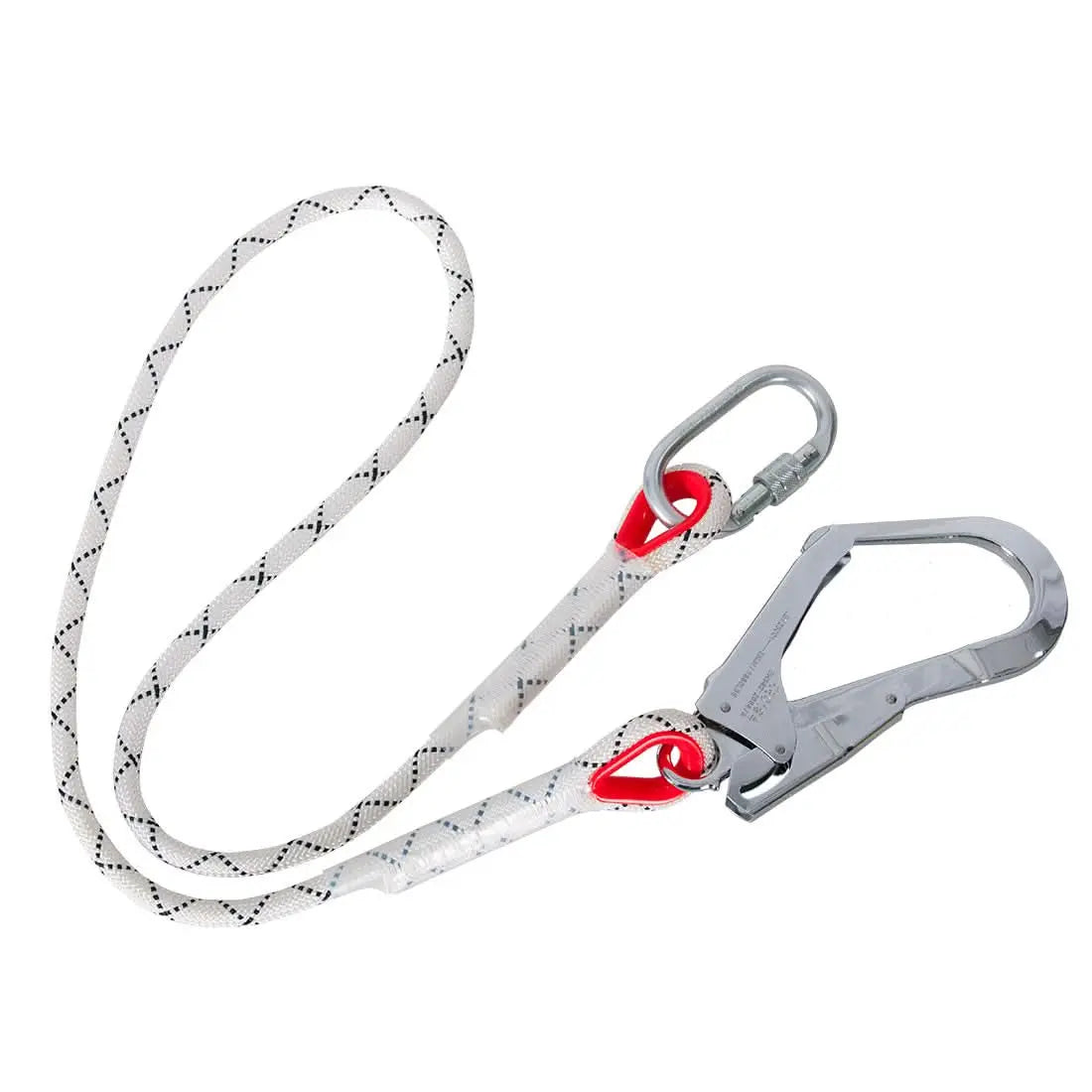 Kernmantle 1.5m Restraint Lanyard Fp20 - White - Customisable Restraint Lanyards