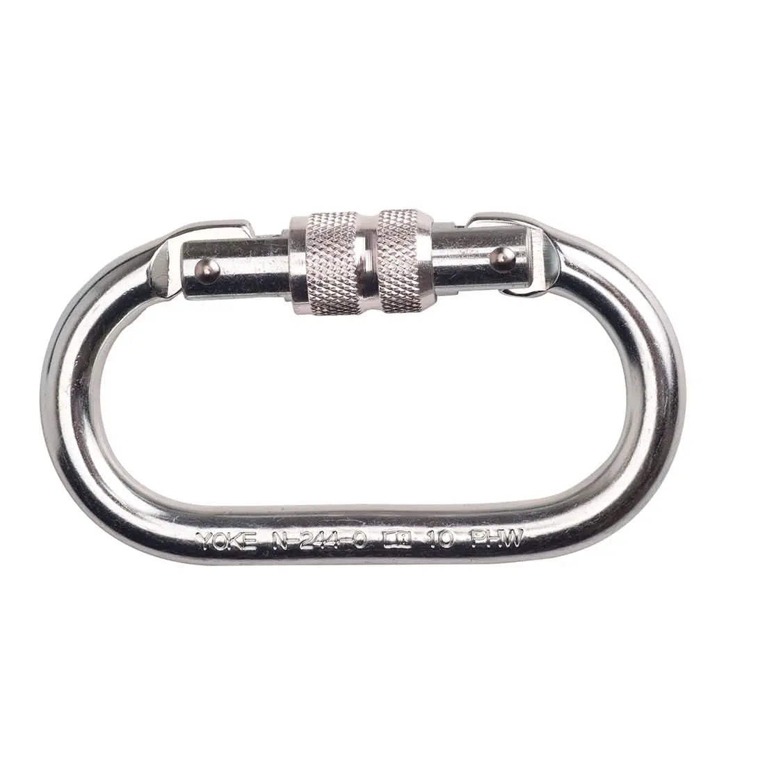 Screwgate Carabiner Fp30 - Silver - Customisable Connectors