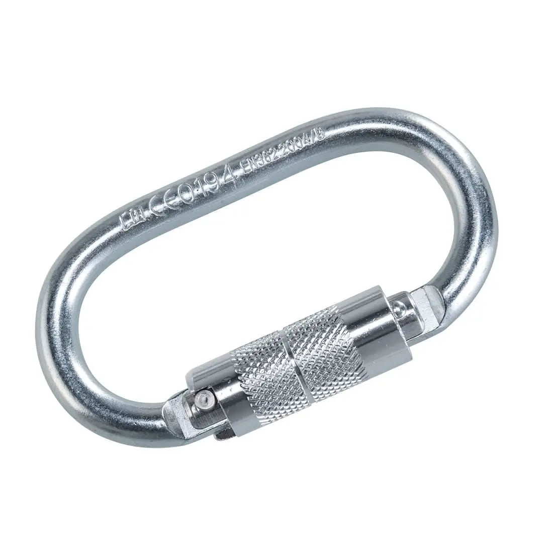 Twist Lock Carabiner Fp33 - Silver - Customisable Connectors