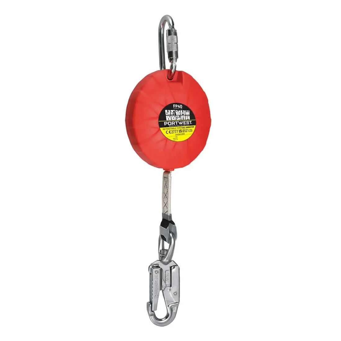 Web 3m Fall Arrest Block Fp40 - Orange - Customisable Fall Arrest Blocks