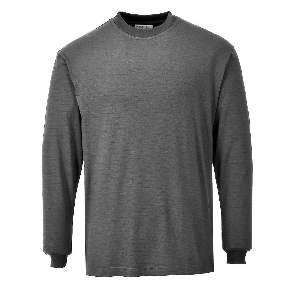 Modaflame Knit Fr Long Sleeve T Shirt Fr11 - Grey - Customisable T-Shirt
