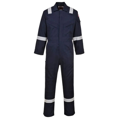 Bizflame Work Lightweight Fr Coverall Fr21 - Navy - Customisable Coveralls