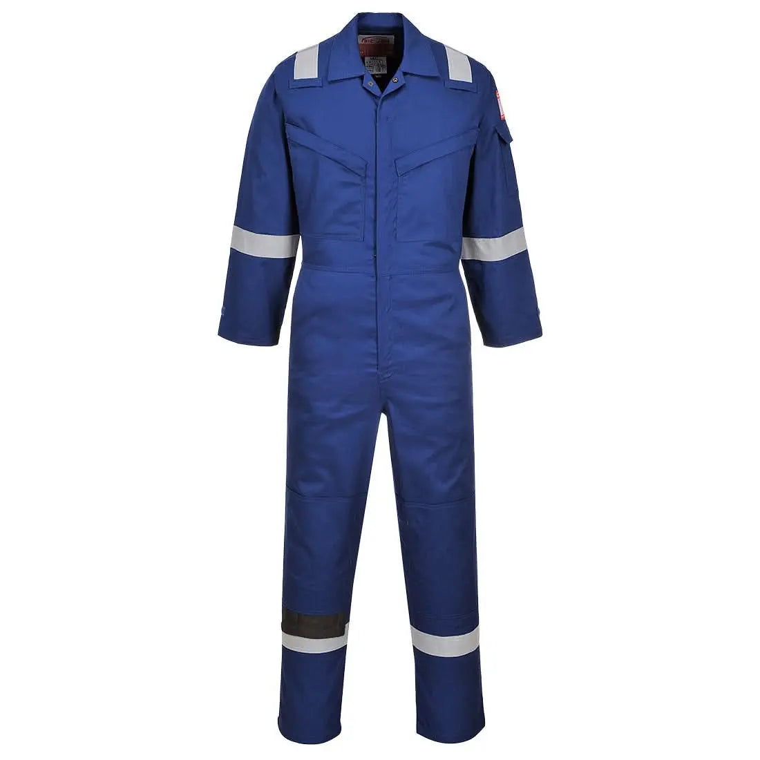 Bizflame Work Lightweight Fr Coverall Fr21 - Royal Blue - Customisable Coveralls