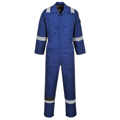 Bizflame Work Lightweight Fr Coverall Fr21 - Royal Blue - Customisable Coveralls