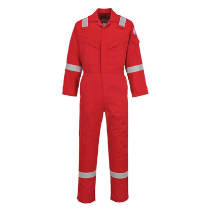 Bizflame Work Lightweight Fr Coverall Fr21 - Red - Customisable Coveralls