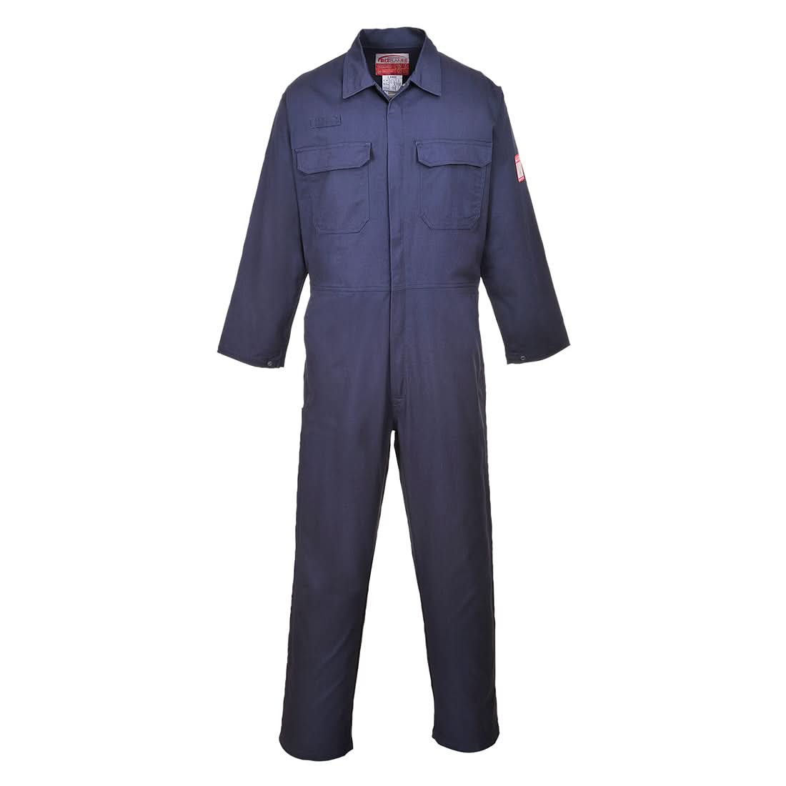 Portwest Bizflame Work Fr Coverall FR38 - Navy - Customisable Coveralls