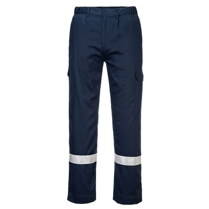 Portwest Bizflame Work Lightweight Anti Static Fr Trousers FR412 - Navy - Customisable Trousers