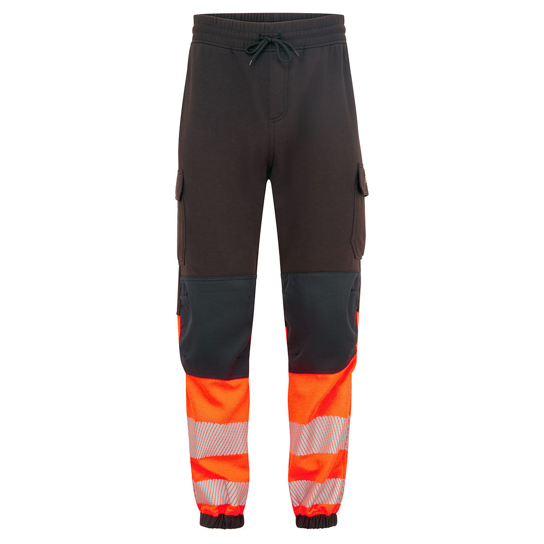 Pw3 Modaflame Hvo Class 1 Fr Jogger Fr438 - black-orange - Customisable Joggers
