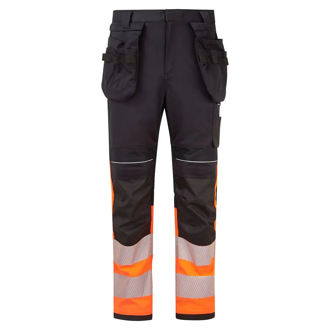 Pw3 Modaflame Work Hvo Class 1 Fr Holster Trousers Fr452 - Orange Black - Customisable Holster Trousers