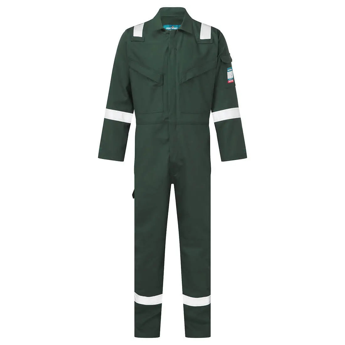 Bizflame Work Fr Coverall Fr50 - Green - Customisable Coveralls
