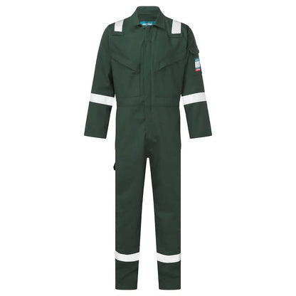 Bizflame Work Fr Coverall Fr50 - Green - Customisable Coveralls