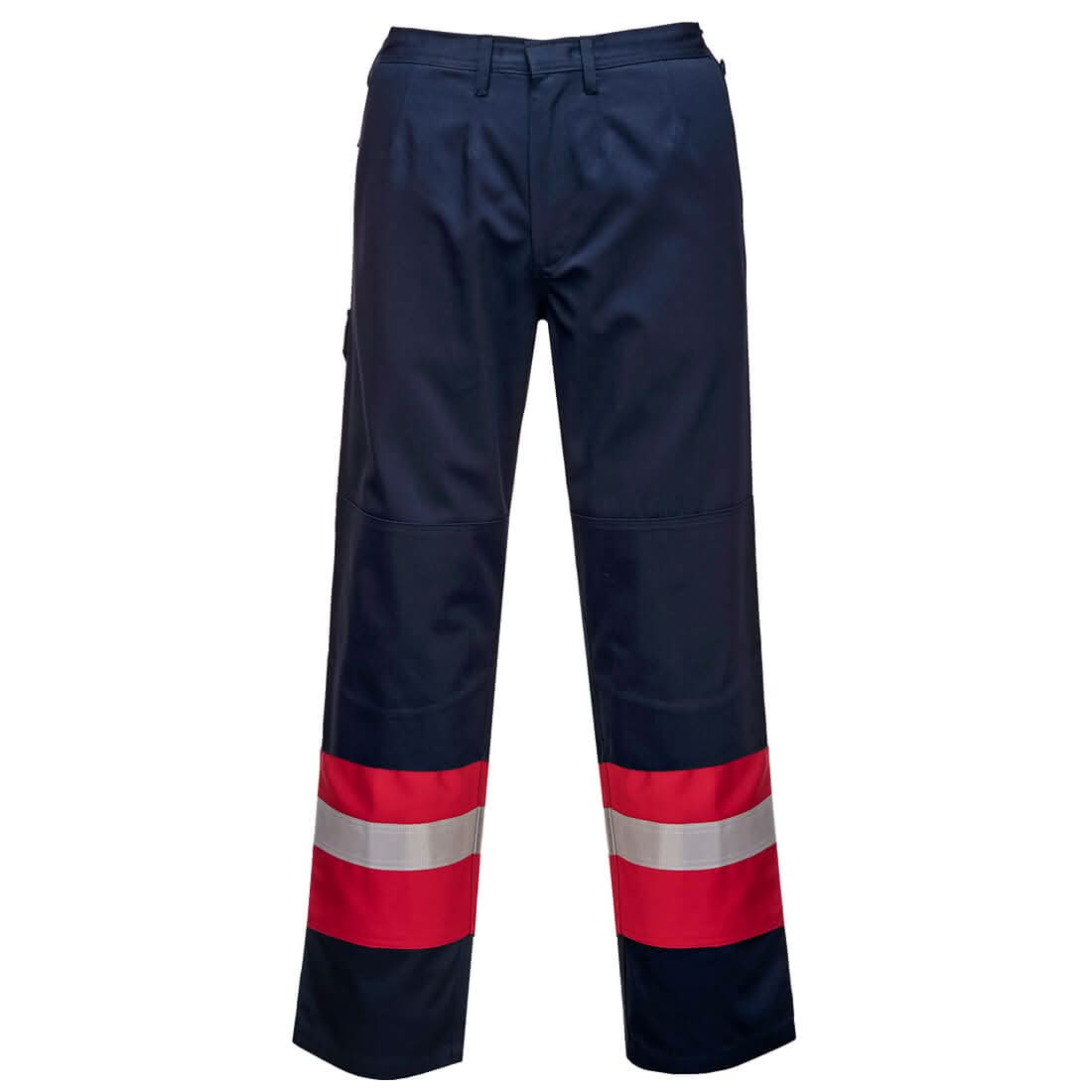 Portwest Bizflame Work Two Tone Fr Trousers FR56 - Navy - Customisable Trousers