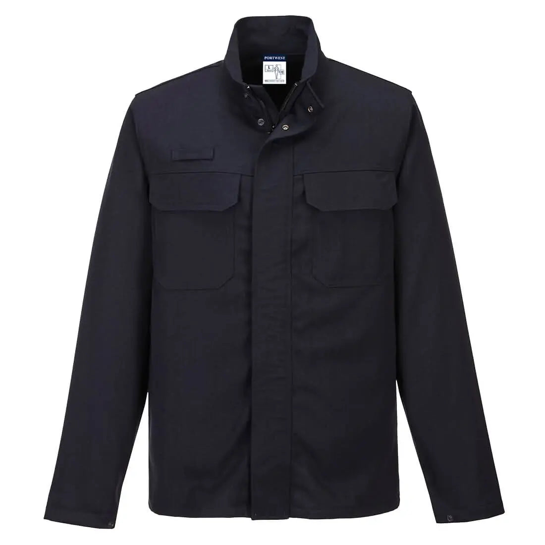 Aluflame Work Molten Metal Fr Jacket - Navy - Customisable Work Jackets
