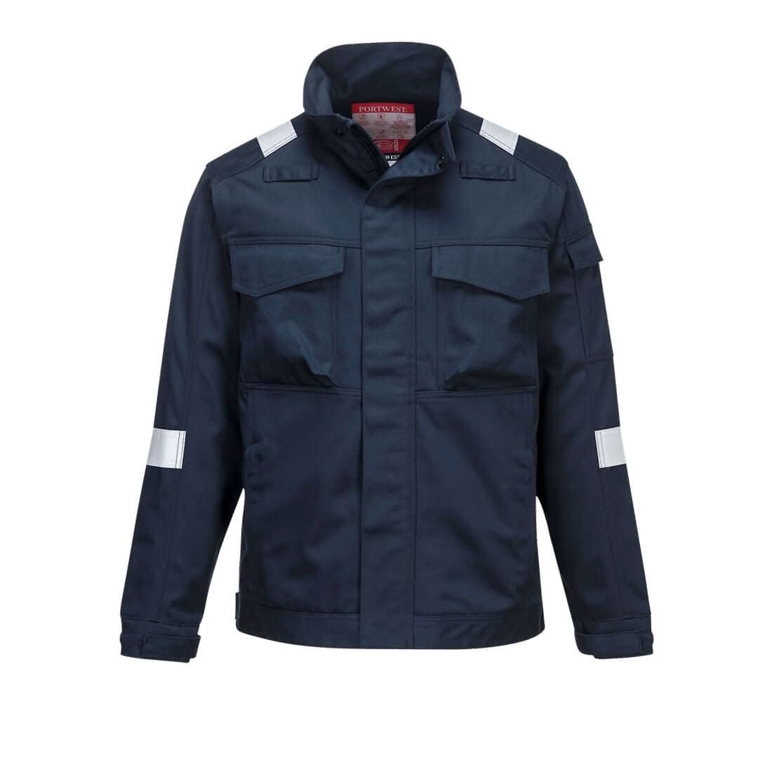 Portwest Bizflame Industry Fr Jacket FR68 - Navy - Customisable Jacket