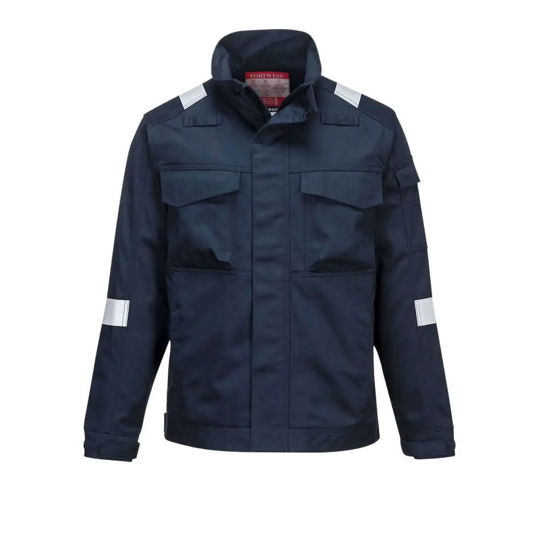 Bizflame Industry Fr Jacket Fr68 - Navy - Customisable Work Jackets