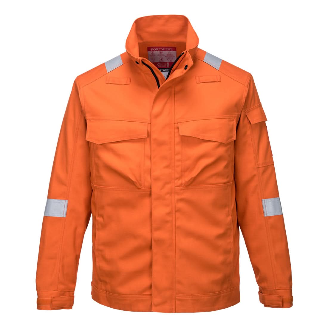 Portwest Bizflame Industry Fr Jacket FR68 - Orange - Customisable Jacket