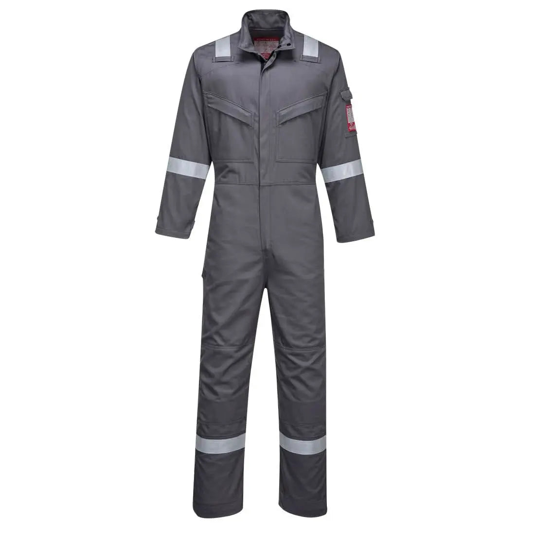 Bizflame Industry Fr Coverall Fr93 - Grey - Customisable Coveralls