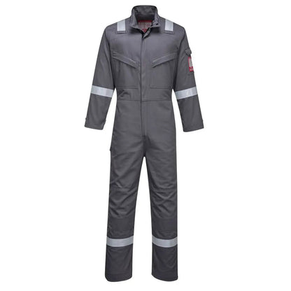 Bizflame Industry Fr Coverall Fr93 - Grey - Customisable Coveralls