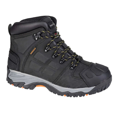 Steel Leather Ankle Boot S7 Hro Ci Lg Sr Sc Fo Ft05 - Black - Customisable Boots