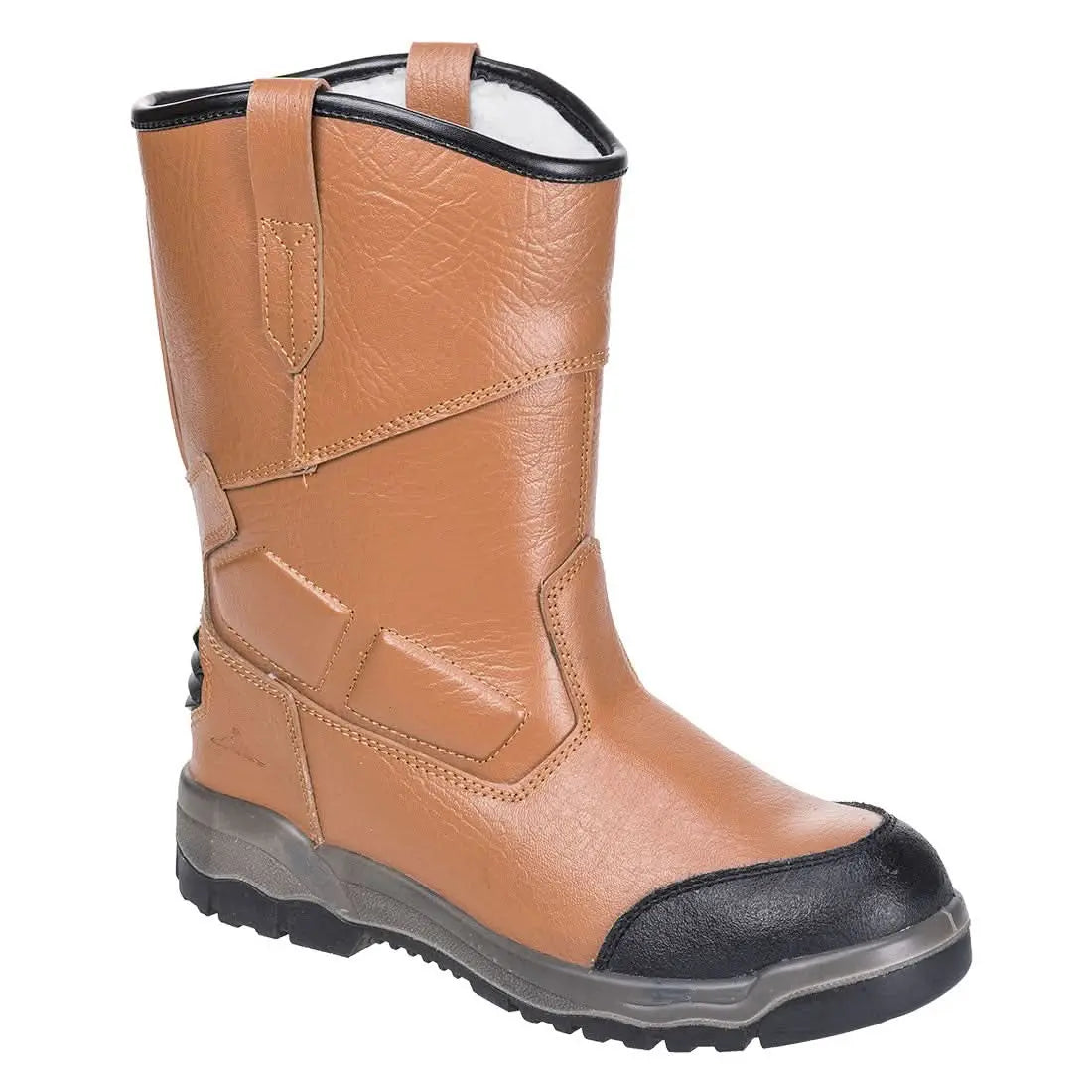 Steel Action Leather Rigger Boot S3 Ci Src Ft13 - Tan - Customisable Rigger Boots
