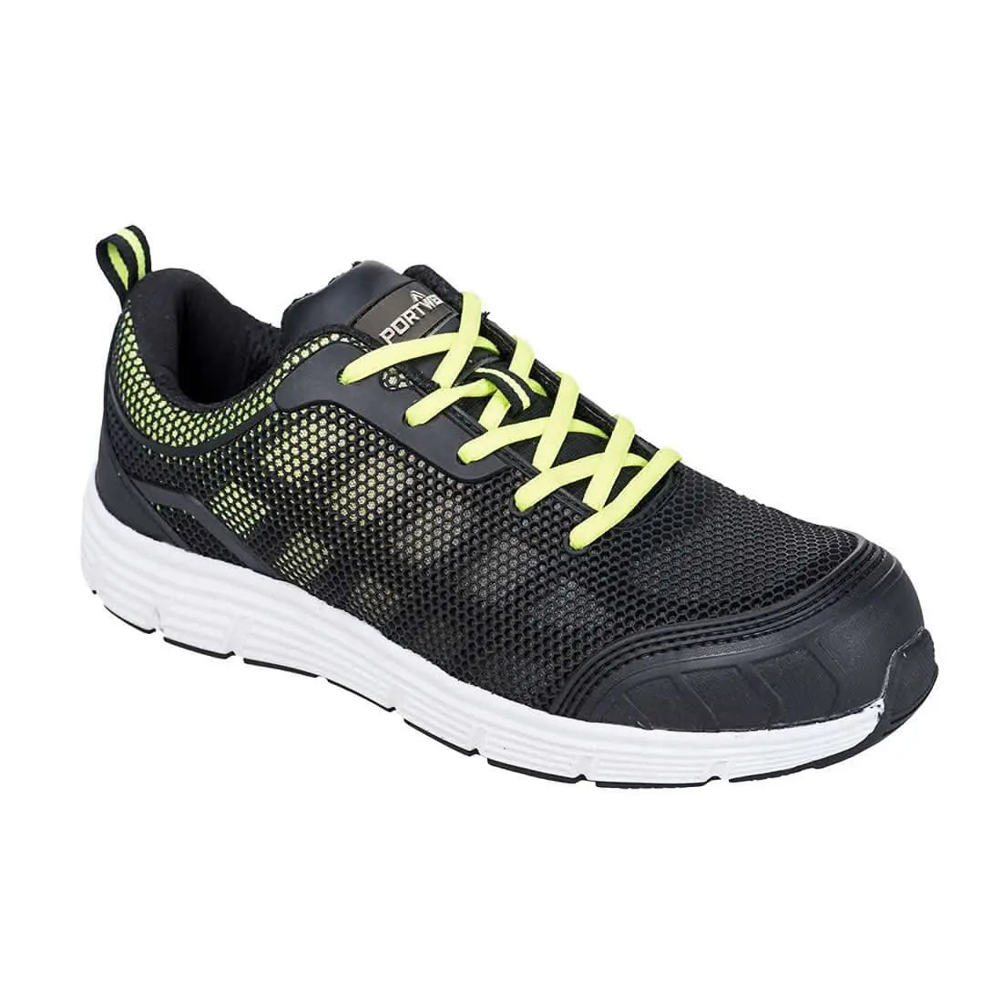 Steel Textile Trainer S1 P Fo Sr Ft15 - Black Green - Customisable