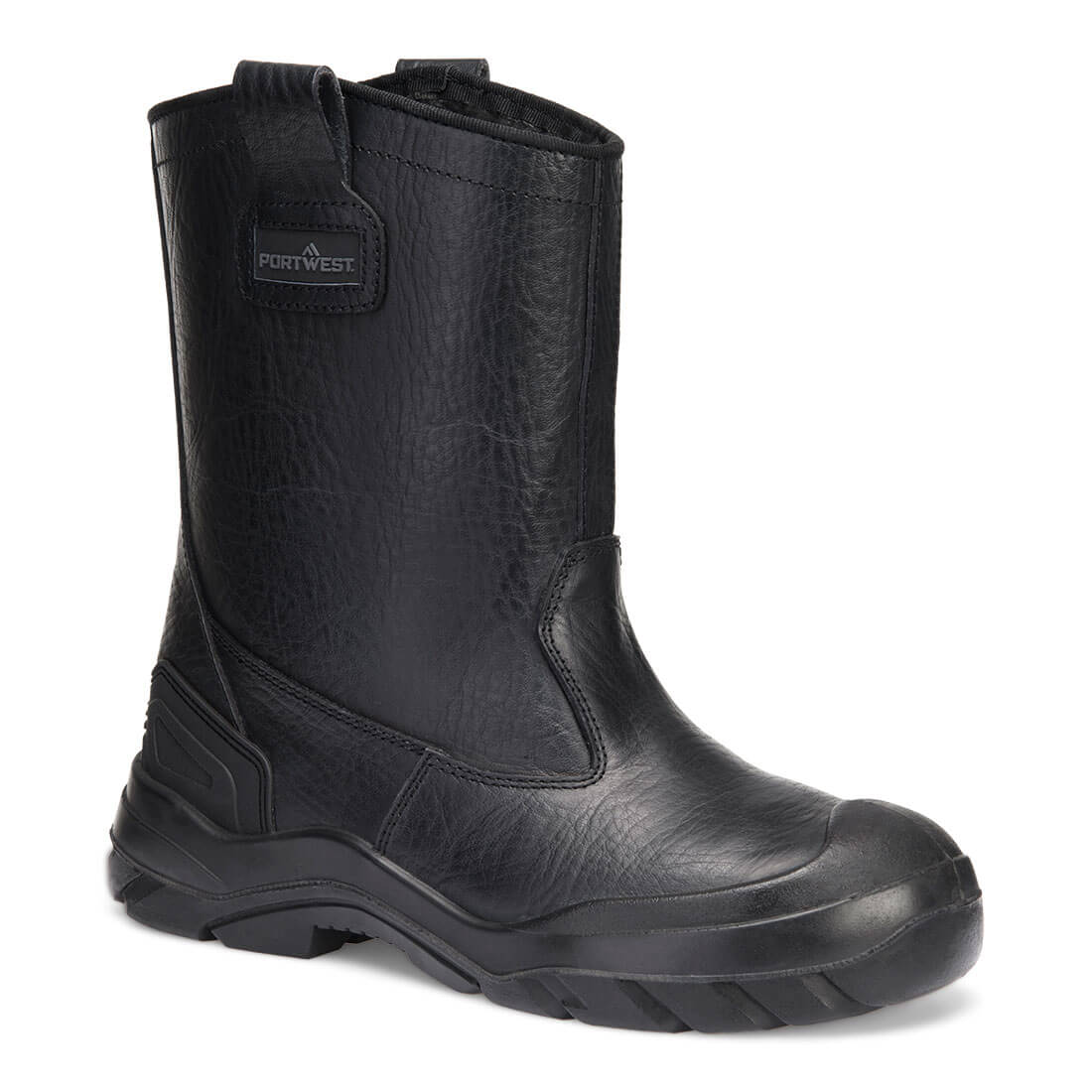 Steel Leather Winter Rigger S3 Ci Hi Fo Sc Sr Ft23 - Black - Customisable
