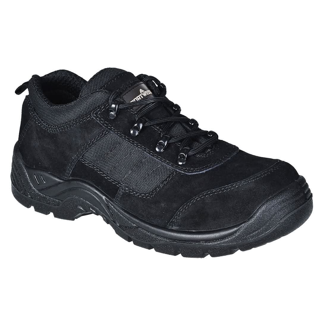 Steelite Trouper Shoe S1 P Ft64 - Black - Customisable Shoes