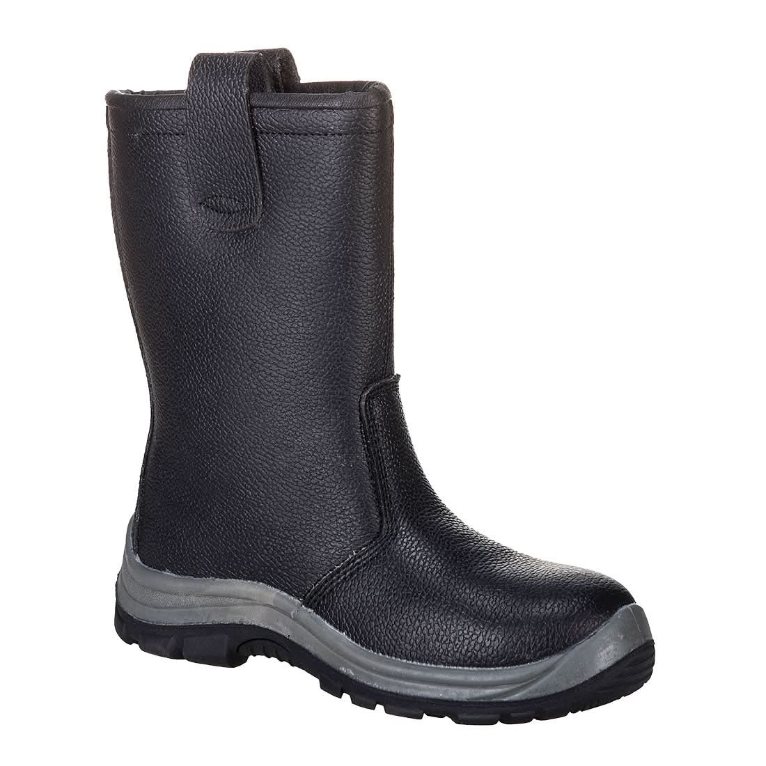 Portwest Steelite Rigger Boot S1P Ci Hro FW12 - Black - Customisable Boots