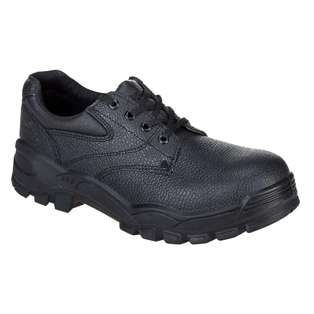 Steel Split Leather Low Shoe S1 P Sr Fw14 - Black - Customisable Shoes