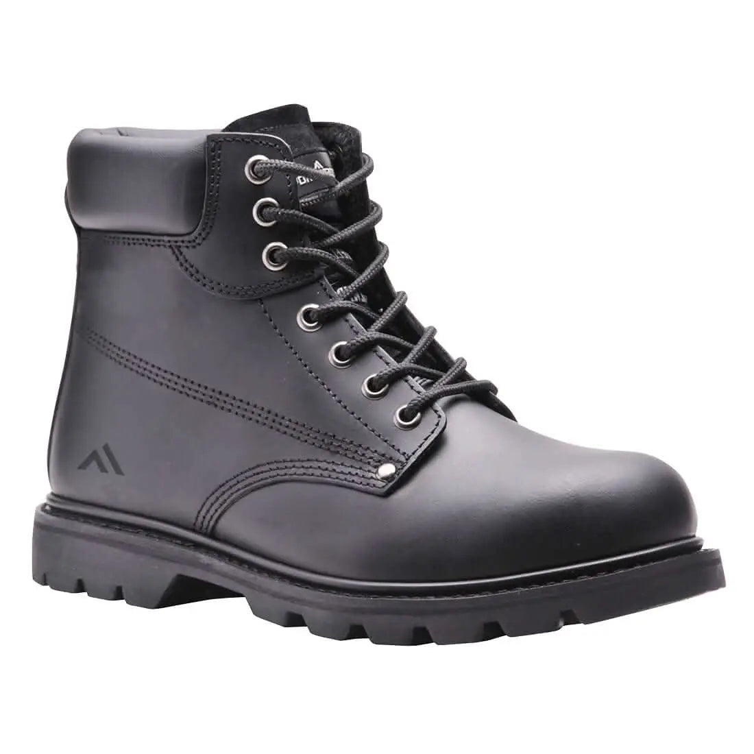 Steel Action Leather Ankle Boot Sbp Hro Fw16 - Black - Customisable Boots