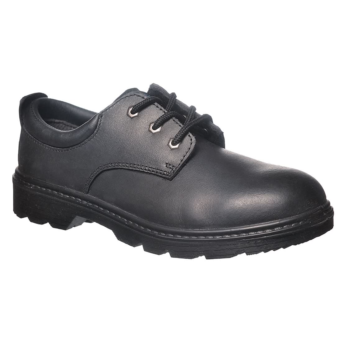 Steel Leather Low Shoe S3 Sr - Black - Customisable Shoes