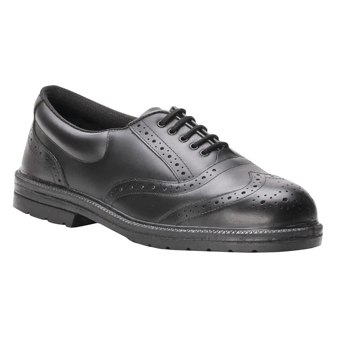 Steelite Executive Brogue S1 P Fw46 - Black - Customisable Executive Safety Shoes